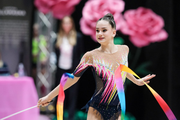 Regular season Serie A1 Rhythmic Gymnastics in Chieti, Italy - 17 Feb 2024