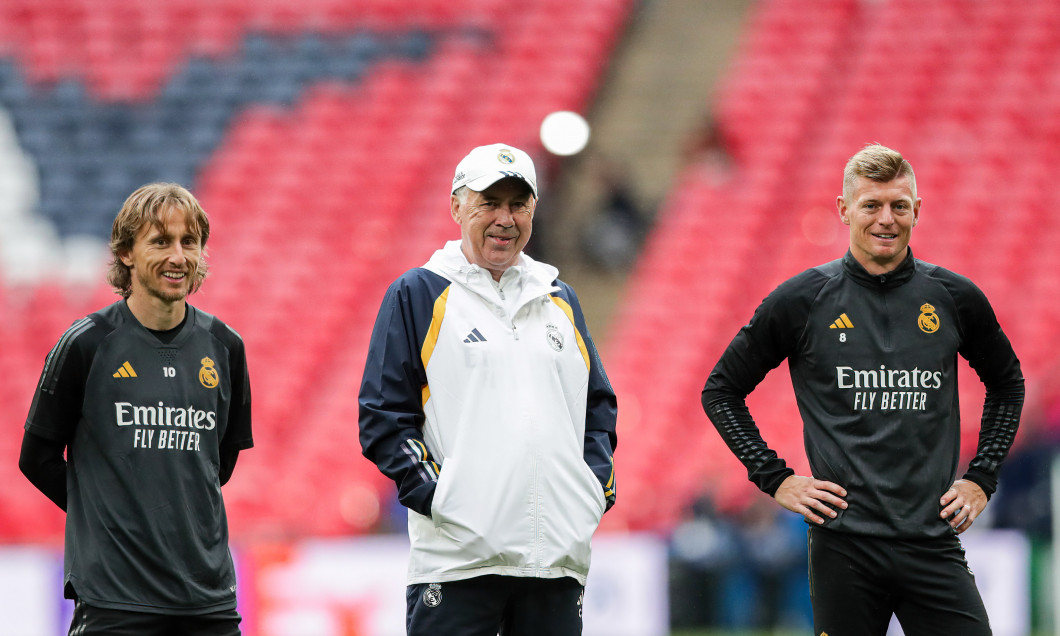 Real Madrid training (Final UEFA Champions League 2024) in London, UK - 31 May 2024