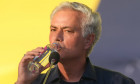 Fenerbahce signed a contract with the world-renowned coach Jose Mourinho in front of thousands of fans at Ulker Stadium