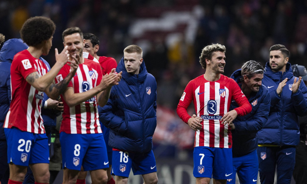 Match de LaLiga "Atletico Madrid - Valence (2-0)" au stade Cívitas Metropolitano