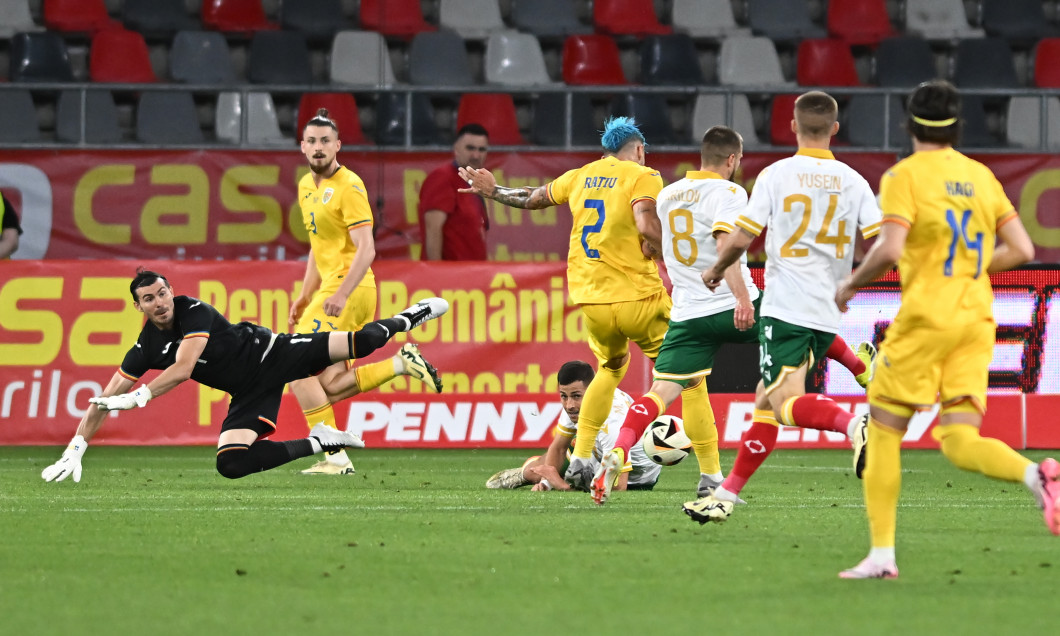 FOTBAL:ROMANIA-BULGARIA, AMICAL (4.06.2024)