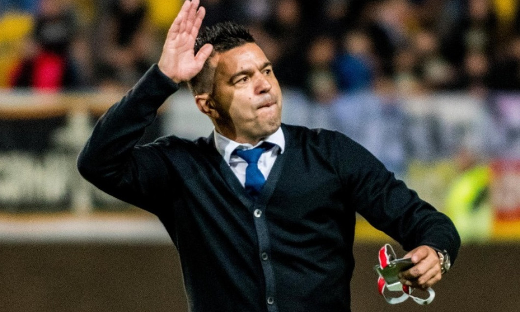 October 5, 2017: Cosmin Contra - head coach (Romania) after the World Cup qualifying campaign 2018 game between Romania and Kazakhstan at Ilie Oana Stadium, Ploiesti, Romania ROU. Foto: Catalin Soare