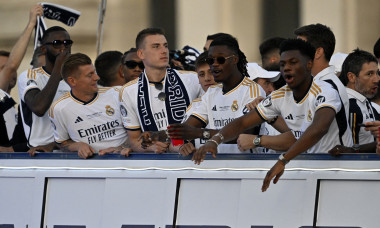 Real Madrid UEFA Champions League Trophy Parade