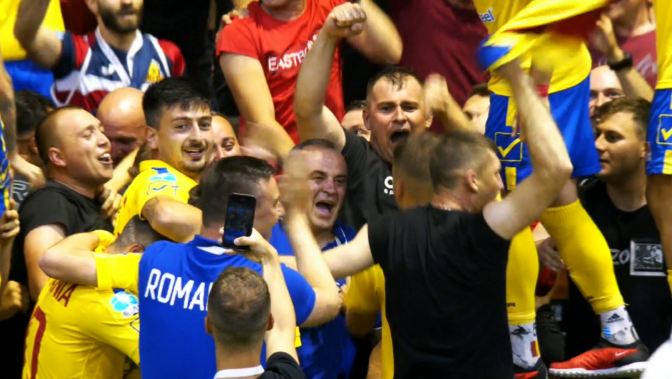 Semifinale CE Minifotbal | România a învins-o pe Kazahstan la loviturile de departajare și s-a calificat în finală
