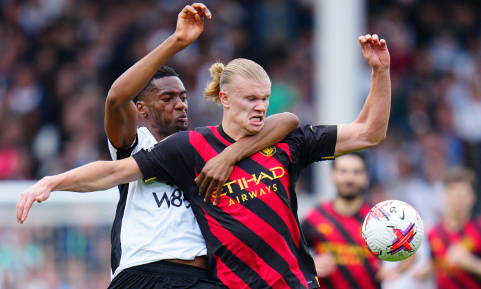 Fulham v Manchester City, Premier League, Football, Craven Cottage, London, UK - 30 Apr 2023