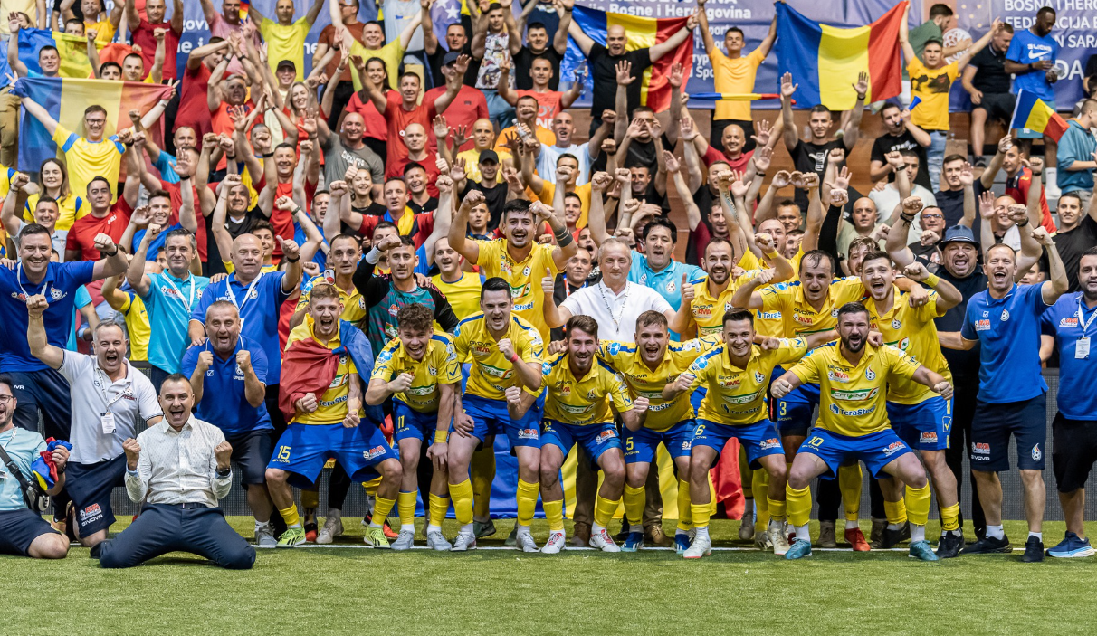 Suma total surprinzătoare pregătită pentru ”Tricolori”, dacă România ar fi devenit campioană europeană la minifotbal
