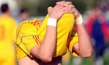 FOTBAL:ROMANIA-ANGLIA TINERET U 21 0-0,PRELIMINARIILE CE 2011 (12.10.2010)