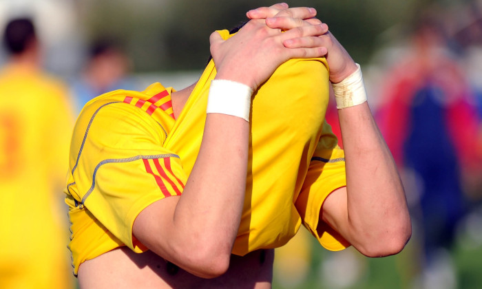 FOTBAL:ROMANIA-ANGLIA TINERET U 21 0-0,PRELIMINARIILE CE 2011 (12.10.2010)