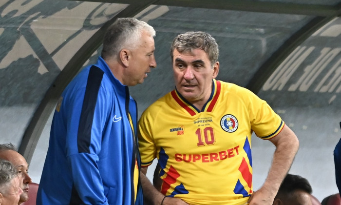 FOTBAL:ROMANIA GENERATIA DE AUR-LEGENDELE LUMII, AMICAL (25.05.2024)