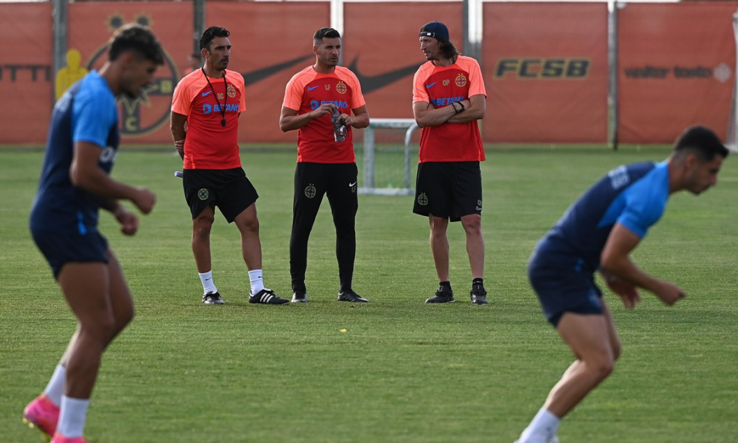 FOTBAL:ANTRENAMENT OFICIAL FCSB, INAINTEA MECIULUI CU NORDSJAELLAND (29.08.2023)