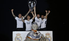Real Madrid UEFA Champions League Trophy celebrations