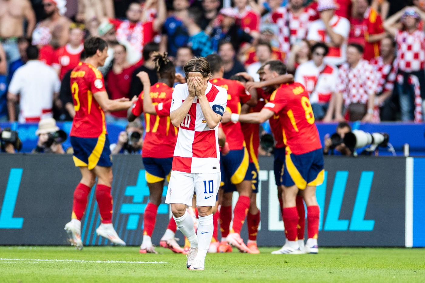 Pentru prima dată după 136 de meciuri! Recordul negativ bifat de Spania în fața Croației