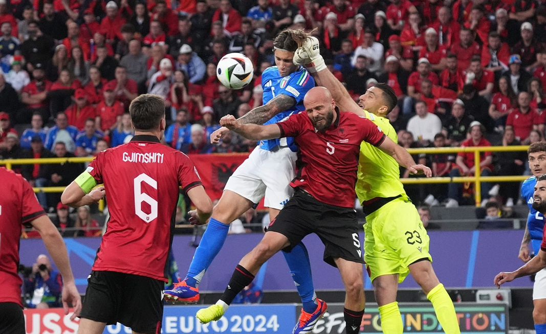 A jucat un singur minut în play-off-ul SuperLigii, dar a fost integralist în Italia - Albania de la EURO 2024! Nota primită