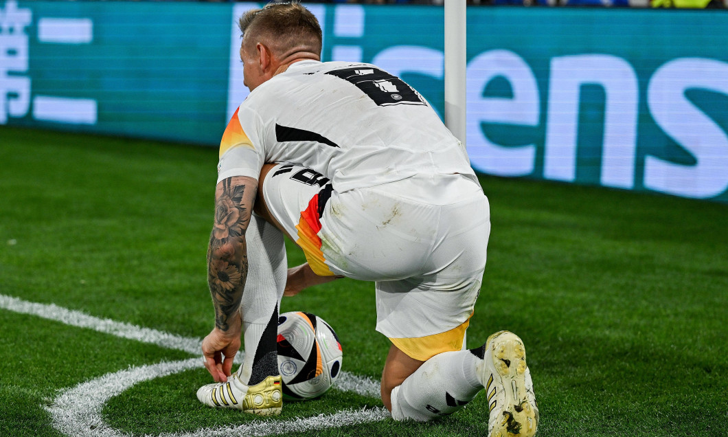 14.06.2024, xpsx, UEFA EURO, EM, Europameisterschaft,Fussball 2024 Vorrunde, Deutschland - Schottland v.l. Toni Kroos (D