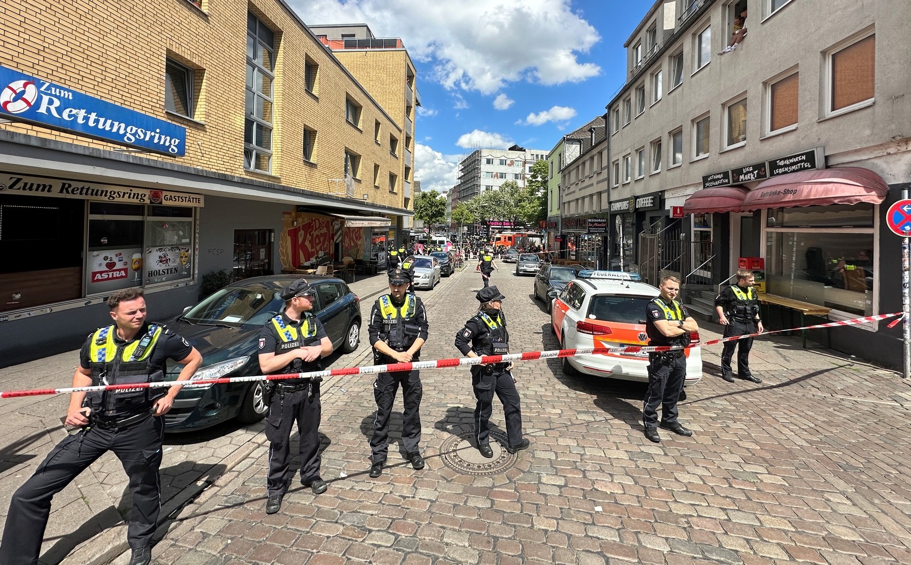Încă un incident violent la EURO! Ce s-a întâmplat în centrul Hamburgului, înainte de Polonia - Olanda