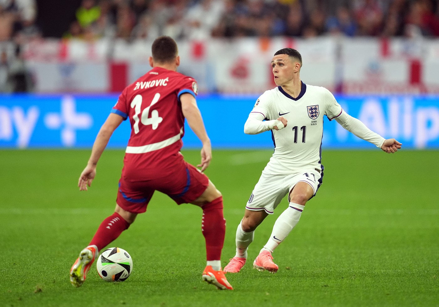 Serbia - Anglia 0-1, ACUM, pe digisport.ro. Englezii domină în meciul lor de debut de la EURO 2024
