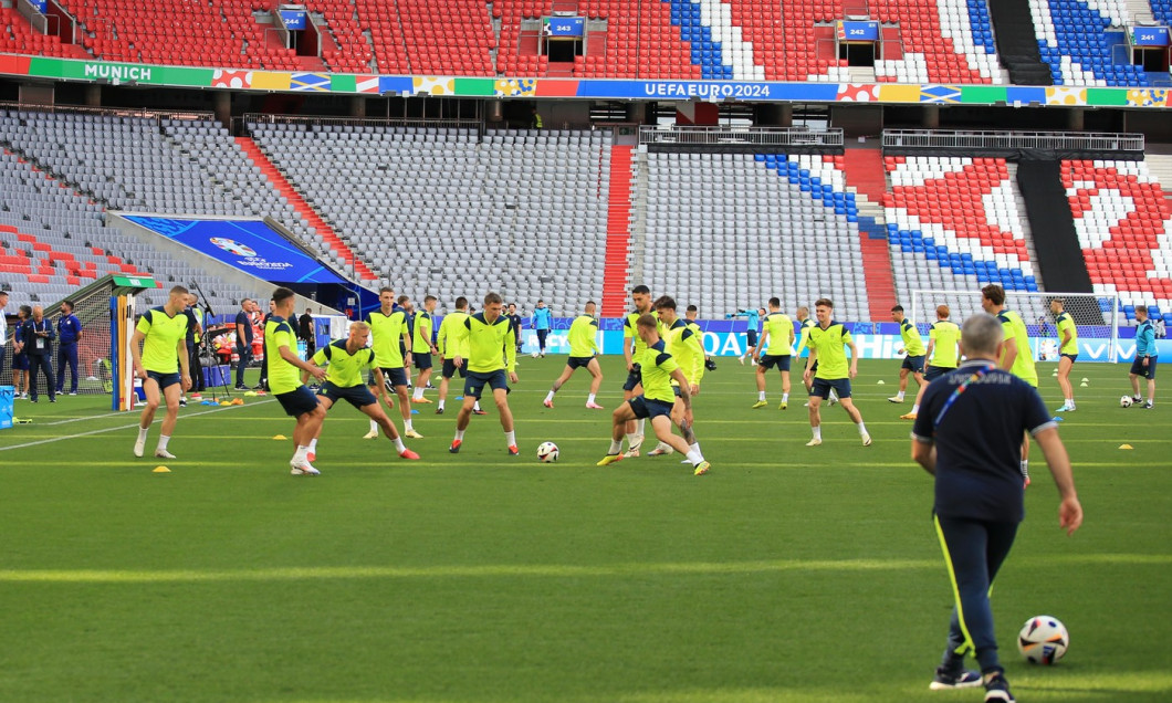 EURO 2024 Training Of The Football Team Of Ukraine - 16 Jun 2024