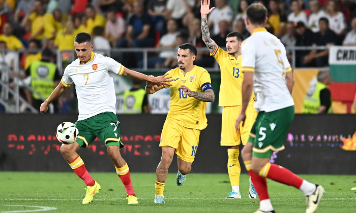 FOTBAL:ROMANIA-BULGARIA, AMICAL (4.06.2024)