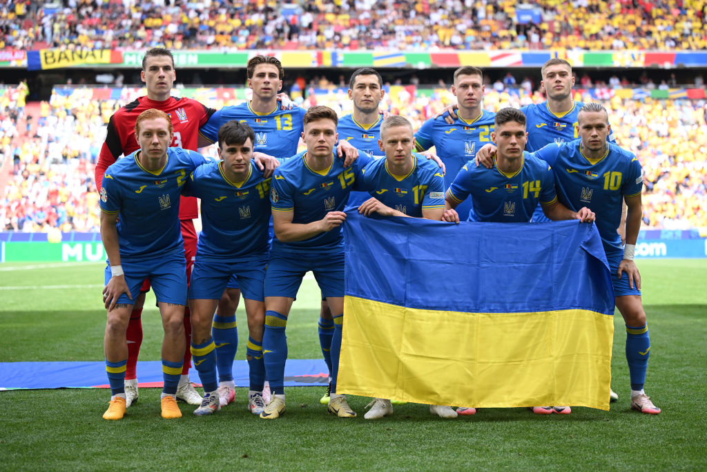 Cum au apărut jucătorii Ucrainei la meciul cu România de la EURO 2024