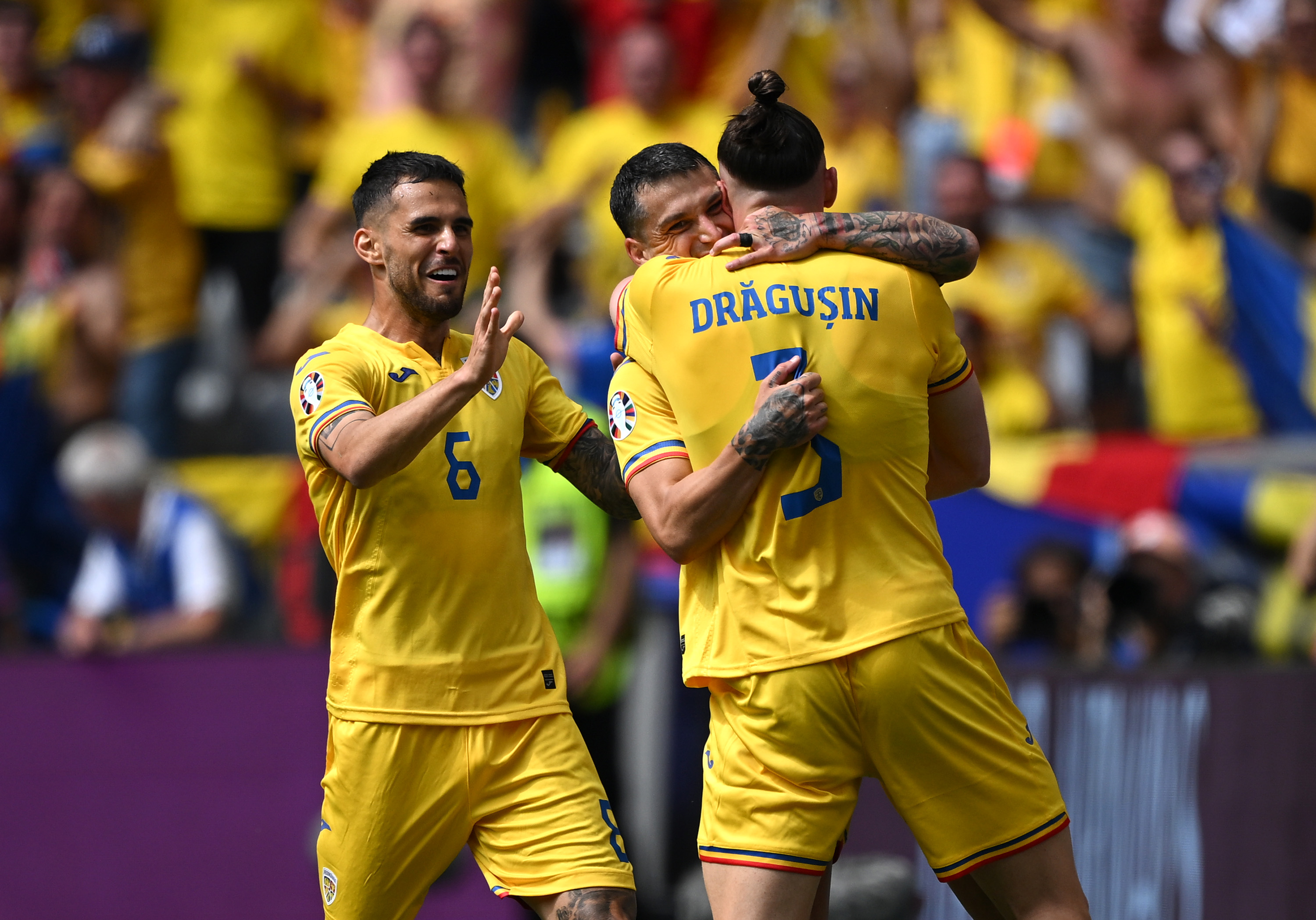 România – Ucraina 2-0, ACUM. ”Tricolorii” fac spectacol la EURO 2024!! Răzvan Marin, șut extraordinar din afara careului
