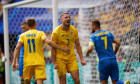 Radu Dragusin celebrates after defensive play during UEFA EURO, EM, Europameisterschaft,Fussball 2024 game between natio