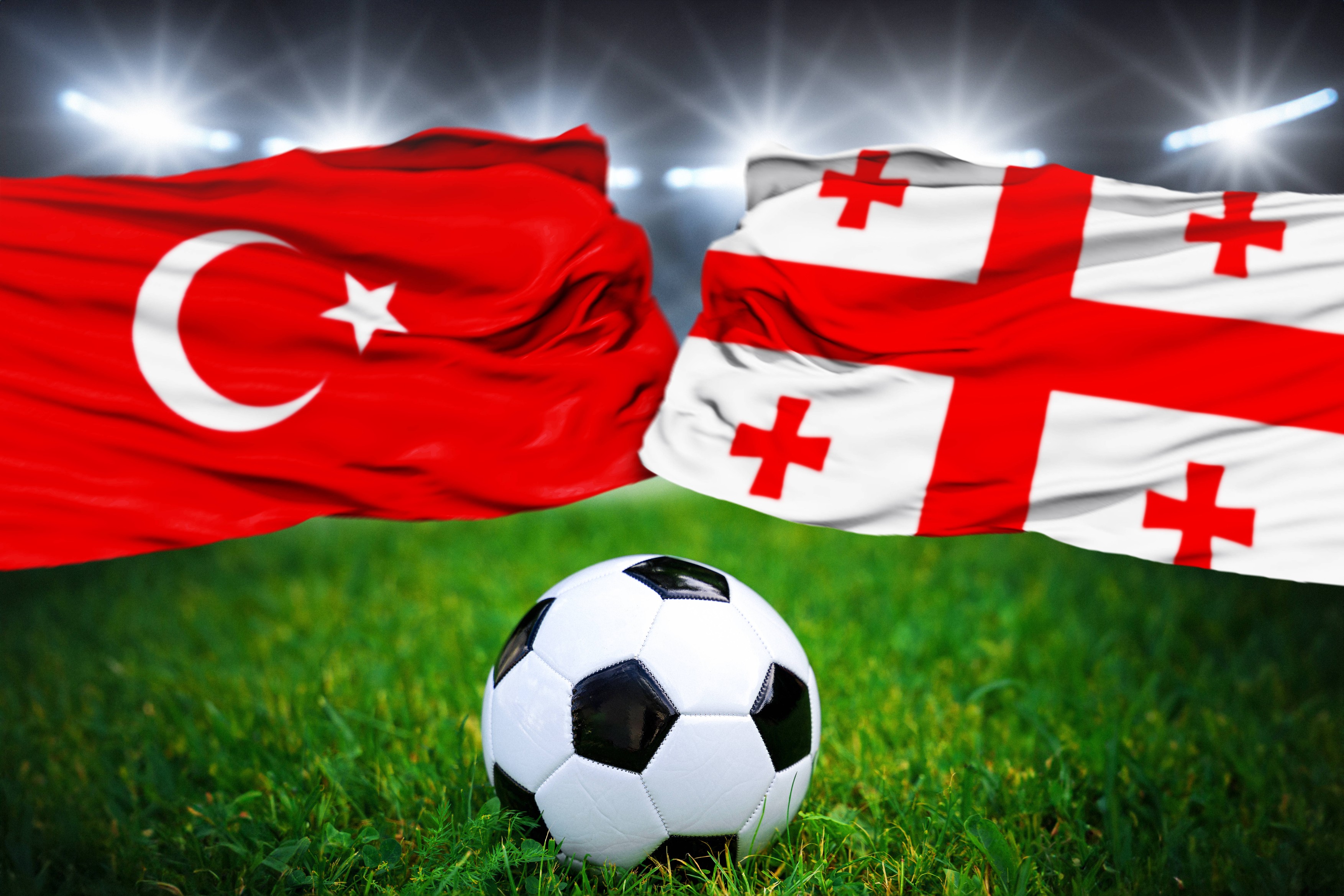 Turcia - Georgia 0-0, digisport.ro. Echipele de start. Calhanolgu vs. Kvaratskhelia, primul duel din Grupa F