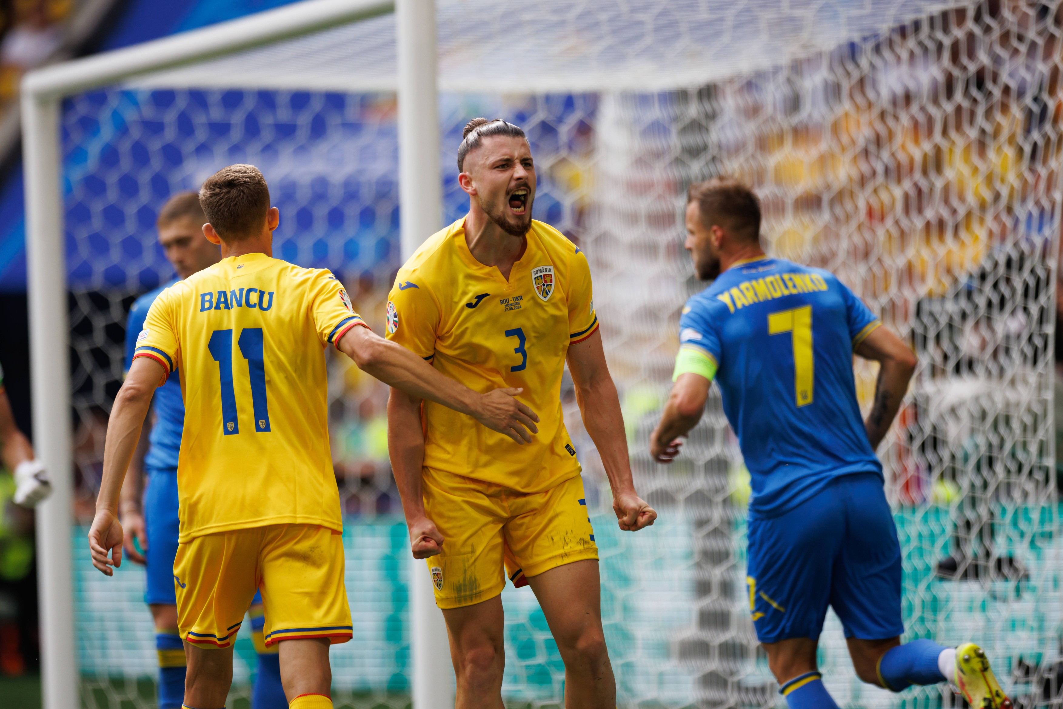 Reacția jucătorului de 70.000.000€ al lui Tottenham, după ce l-a văzut la treabă pe Drăgușin în România - Ucraina 3-0