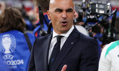 Trainer Roberto Martinez / Aktion / Oberkörper / / Fußball Fussball / Europameisterschaft Euro 2024 EM Herren / Saison 2