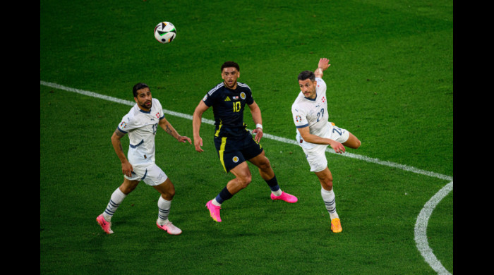 Meciul dintre Scoția și Elveția / Foto: Profimedia 