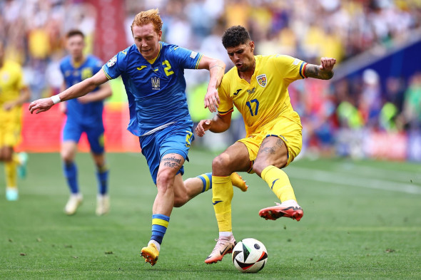 Romania v Ukraine, UEFA European Championship 2024, Group E, Football, Munich Football Arena, Munich, Germany, 17 Jun 2024