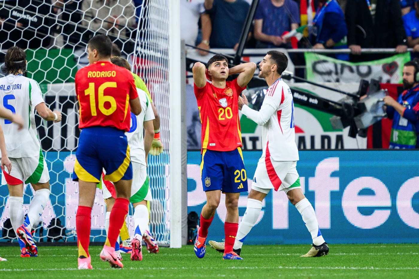 Spania - Italia 0-0, ACUM. Derby-ul zilei la EURO 2024. Ocazii mari ratate de iberici