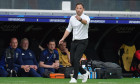 FRANKFURT, GERMANY - JUNE 17: Coach Domenico Tedesco of Belgium coaches his players during the Group E - UEFA EURO 2024 match between Belgium and Slovakia at Deutsche Bank Park on June 17, 2024 in Frankfurt, Germany. (Photo by Joris Verwijst/BSR Agency) C