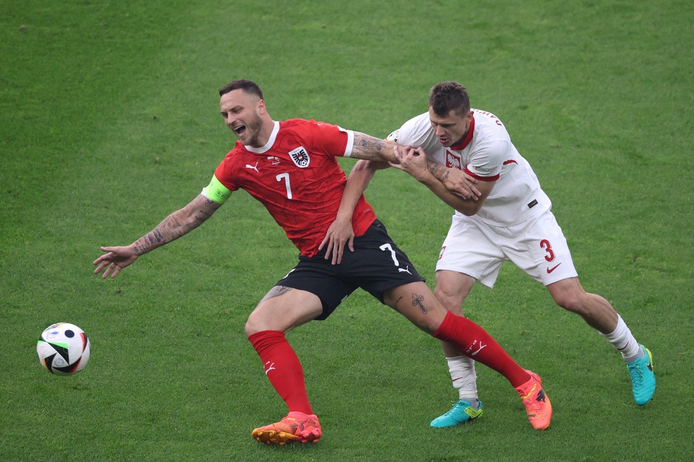 Polonia - Austria 1-1, ACUM, pe digisport.ro. Meci tare în Grupa D