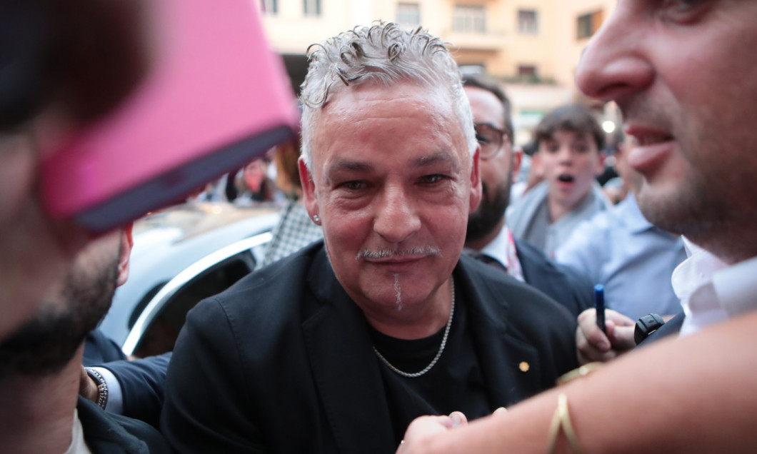 Football Legend Roberto Baggio Attending 'Il Festival dello Sport' In Italy