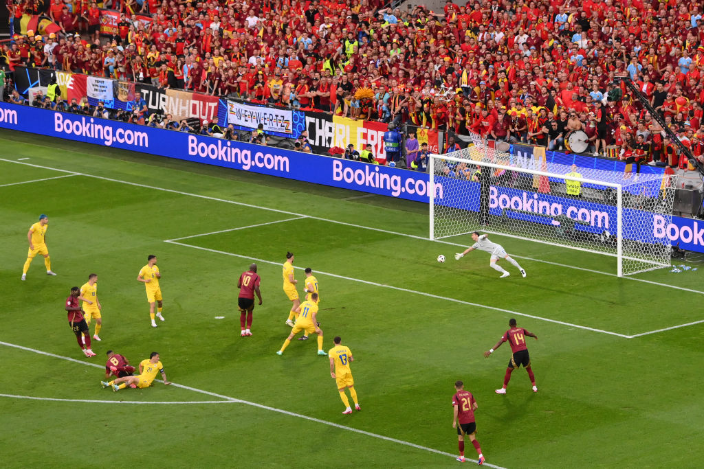 Belgia - România 1-0, ACUM. Tielemans înscrie în minutul 2 al meciului de la Koln. Ocazie de egalare a lui Drăgușin