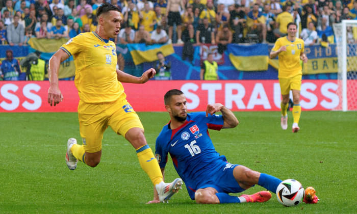 UEFA European Football Championship - UEFA Euro 2024 - Slovakia Vs Ukraine, Dusseldorf, Germany - 21 Jun 2024