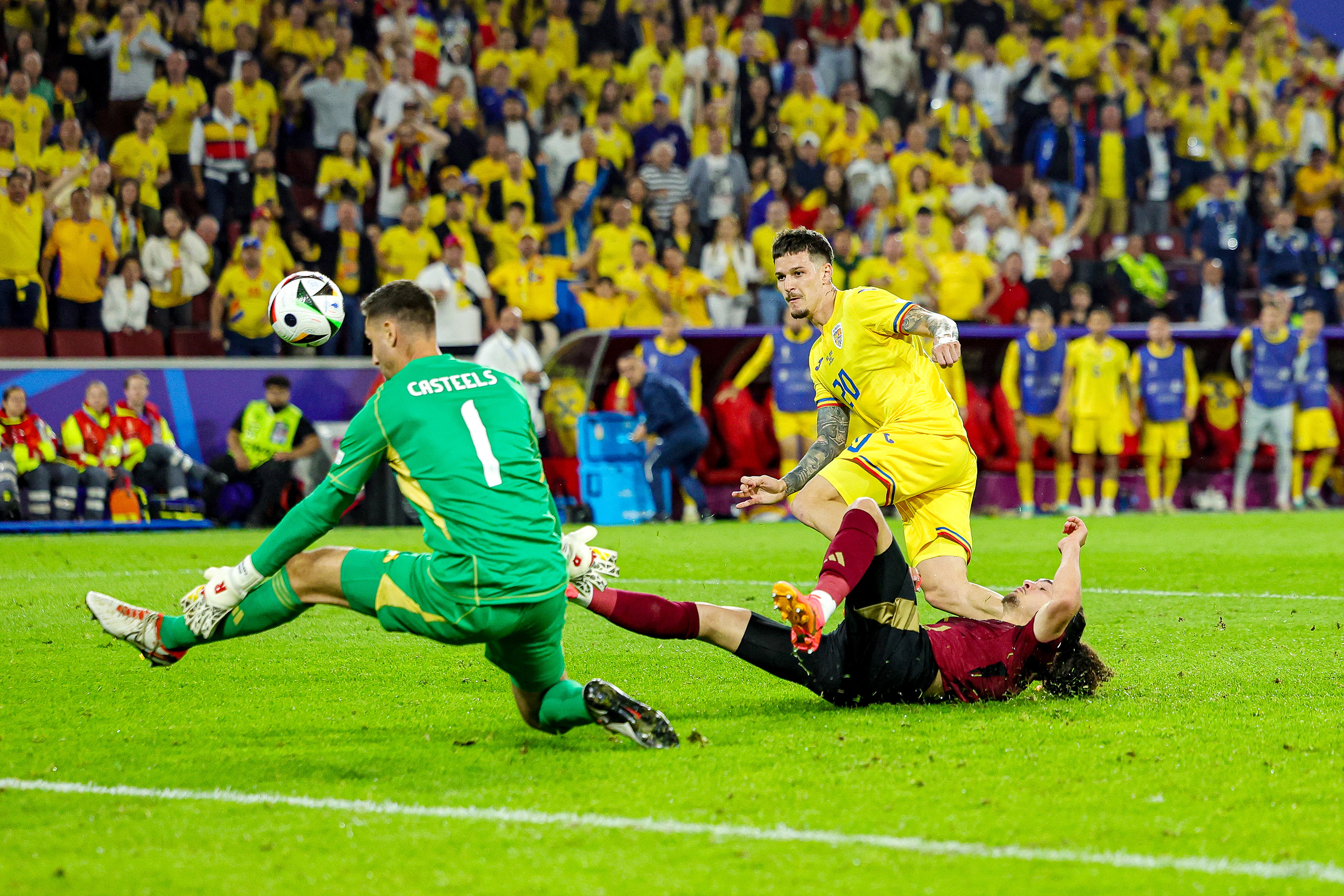 I-a ”refuzat” un gol lui Dennis Man și a dezvăluit ce a stat la baza victoriei din Belgia - România 2-0