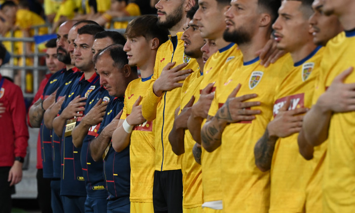 FOTBAL:ROMANIA-BULGARIA, AMICAL (4.06.2024)