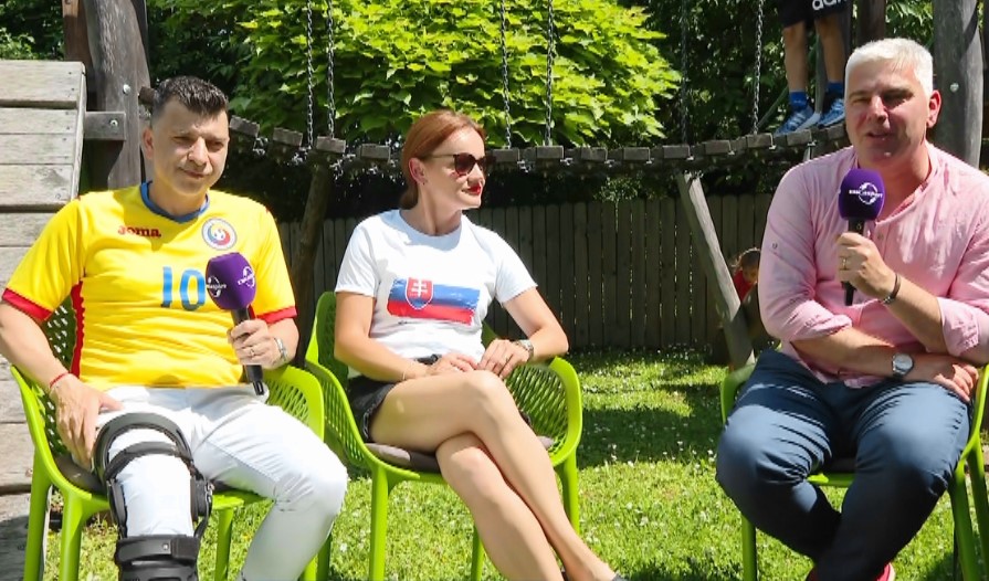 Românul care este căsătorit cu o slovacă a spus ce își dorește să vadă în meciul direct de la EURO 2024