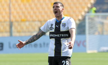 VALENTIN MIHAILA, Serie B, 2023-24, Parma vs Cremonese 1-1, 05-05-2024, Esultanza, Celebration, Jubel SERIE B 2023-24 PA