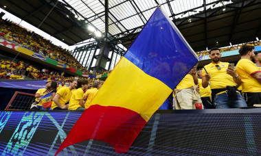 GER: Belgium v Romania. UEFA EURO, EM, Europameisterschaft,Fussball 2024 Romania fans during the UEFA Euro 2024 match be