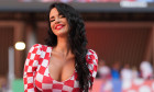 Croatian influencer and football supporter Ivana Knoll poses during UEFA EURO, EM, Europameisterschaft,Fussball 2024 - C