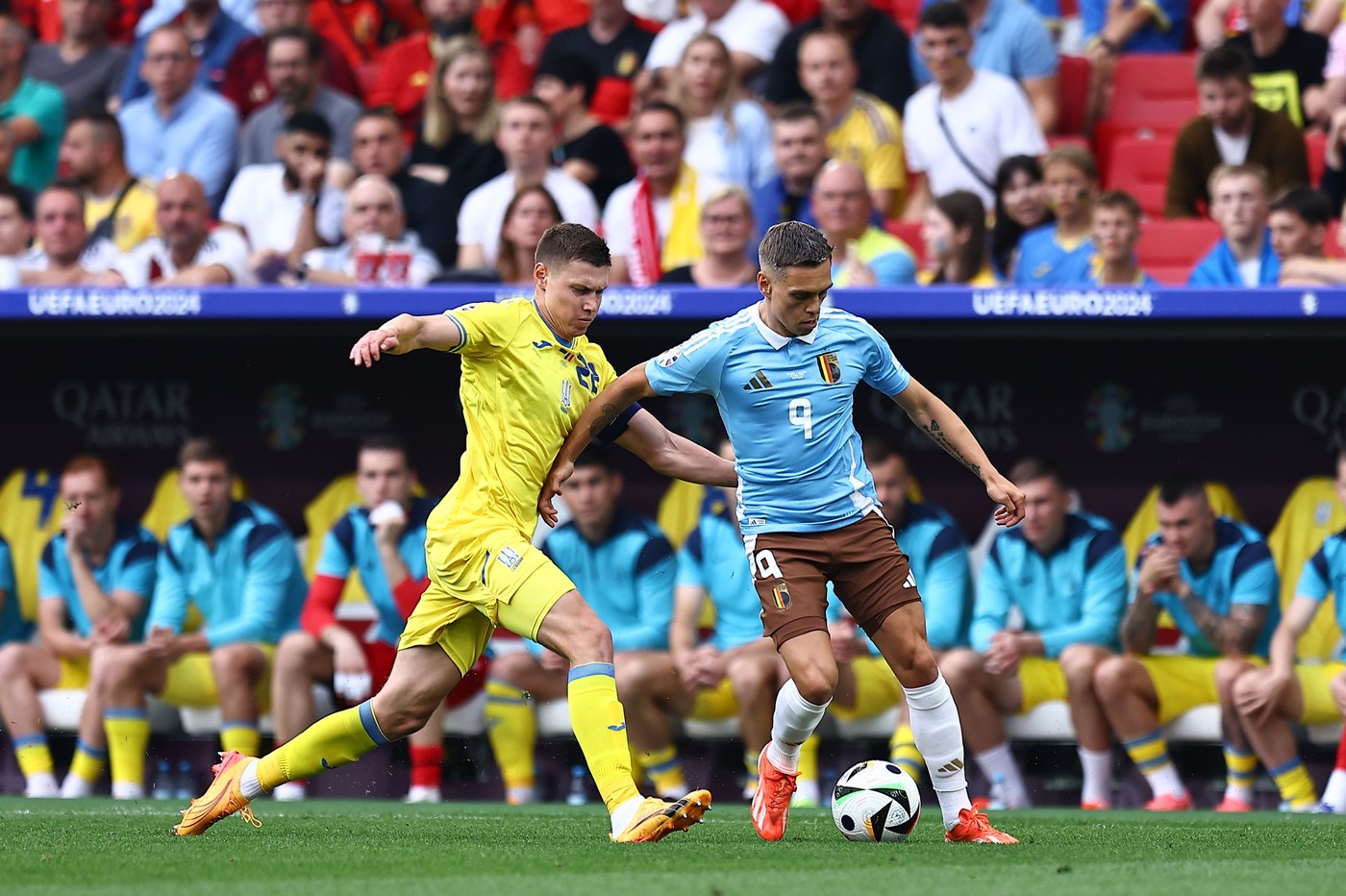 Ucraina - Belgia 0-0, ACUM pe digisport.ro. Se trage cortina peste grupa României de la EURO 2024! Cine merge în optimi?