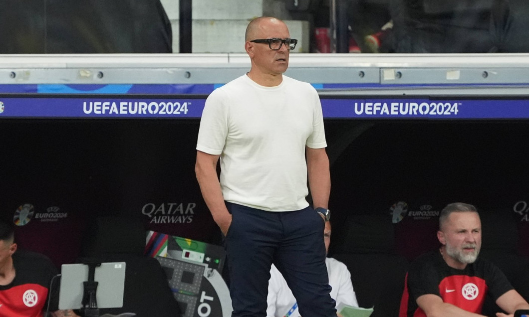 Trainer Francesco Calzona (Slowakei, Slovakia) - Frankfurt 26.06.2024: Slowakei vs. Rumänien, EURO2024 M33 Gruppe E, EM-