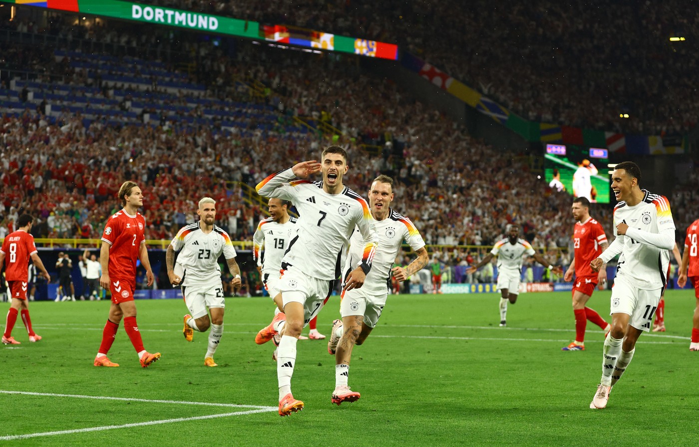 Germania - Danemarca 2-0, ACUM, pe digisport.ro. Nemții fac spectacol