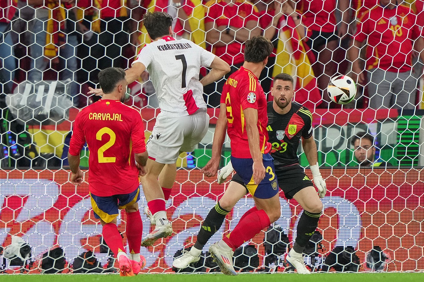 Spania - Georgia 1-1, ACUM, pe digisport.ro. ”Furia Roja” a egalat, după ce și-a băgat mingea în propria poartă