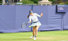 Eastbourne, UK. 24th June, 2024. Sorana CIRSTEA during a practice session during the Rothesay International Tennis Tournament at Devonshire Park, Eastbourne, East Sussex, UK. Credit: LFP/Alamy Live News