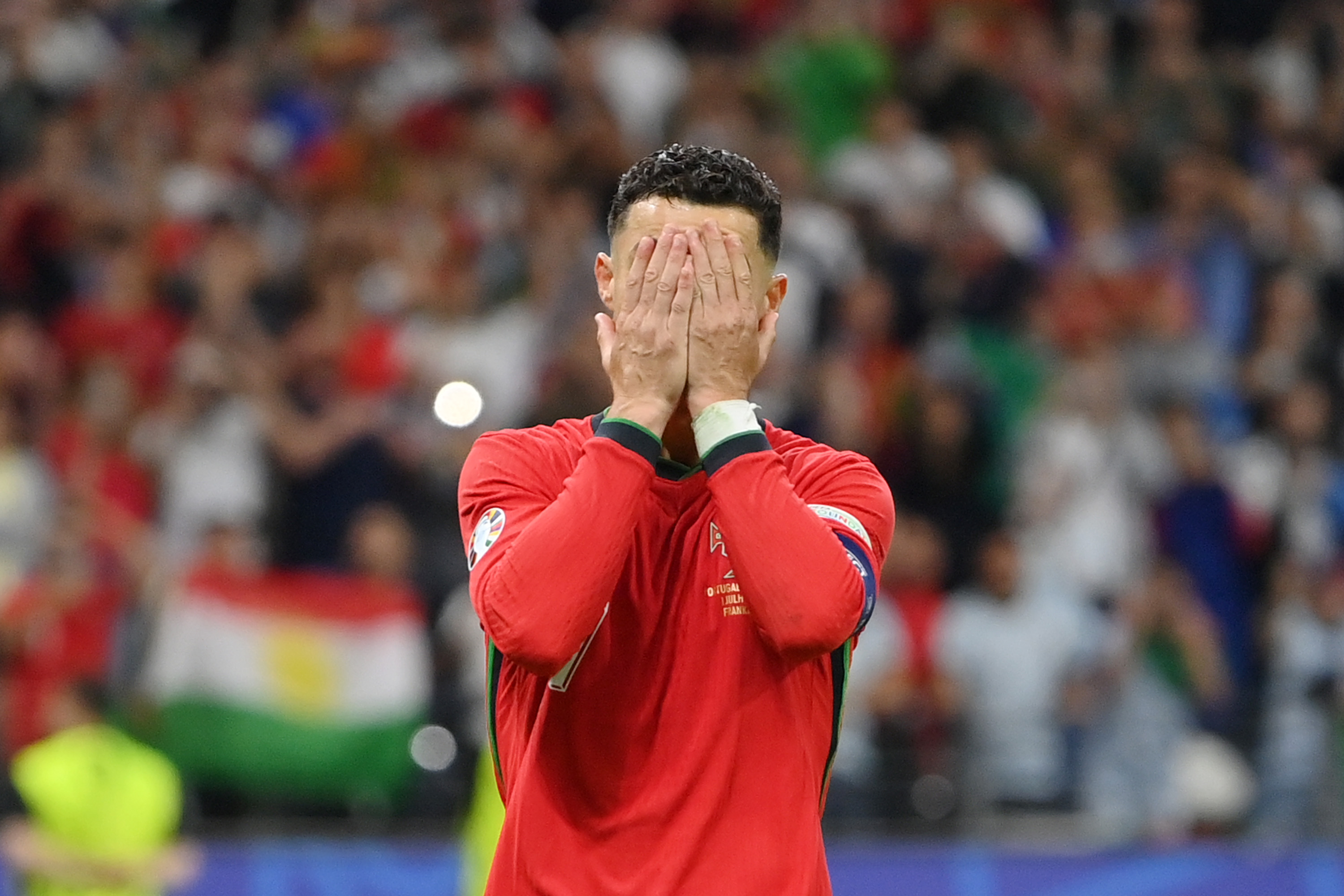 Imaginile EURO 2024! Cum a fost filmat Cristiano Ronaldo, după ce a ratat un penalty în prelungiri cu Slovenia