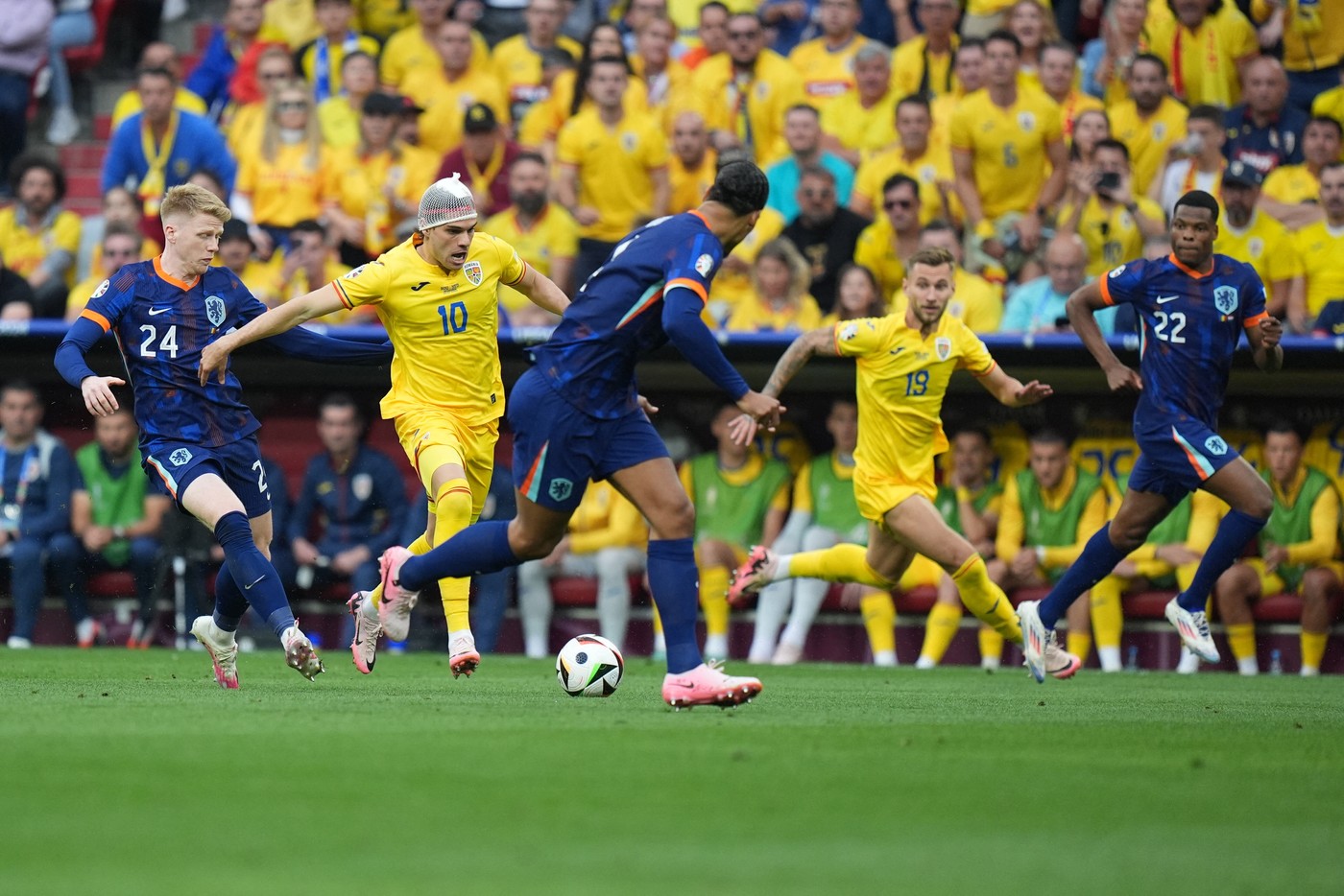România - Olanda 0-1, ACUM, pe digisport.ro. Gakpo a deschis scorul la prima ocazie! ”Tricolorii” începuseră bine meciul