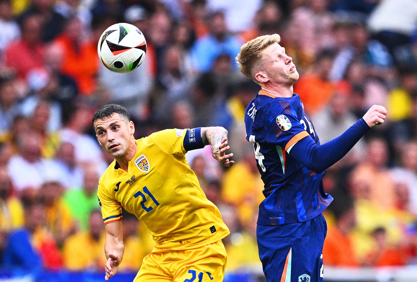 România, record negativ în meciul cu Olanda